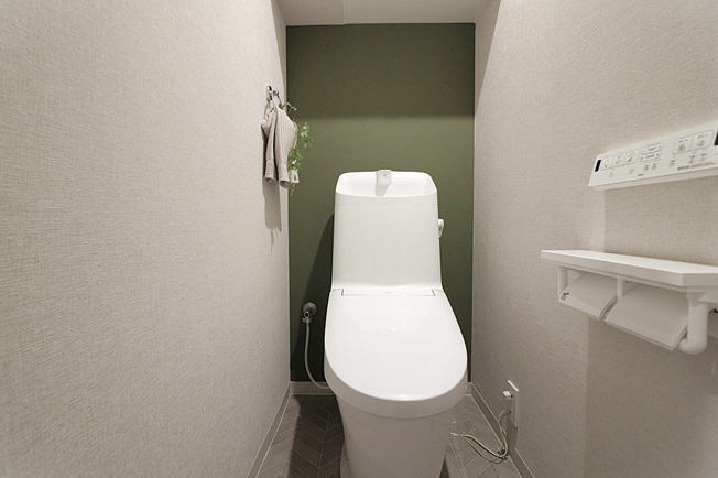 【トイレ】 | 蒲生第ニコーポ　★ペット飼育可・南向き | 温水洗浄便座付きです♪