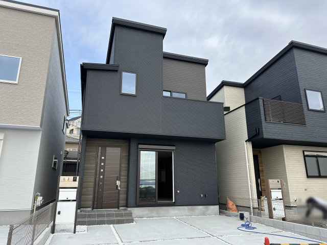 明石市朝霧南町３丁目新築戸建２号地の外観パース|イメージ図。実際の仕様、外観等異なる場合があります。