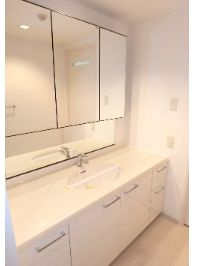 【独立洗面台】 | リバーサイド隅田セントラルタワー | 独立洗面台あり、毎朝おしゃれに忙しい女性の方におすすめです