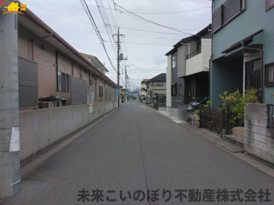 【前面道路含む現地写真】 | さいたま市北区宮原町4丁目中古戸建て | 前面道路含む現地写真です