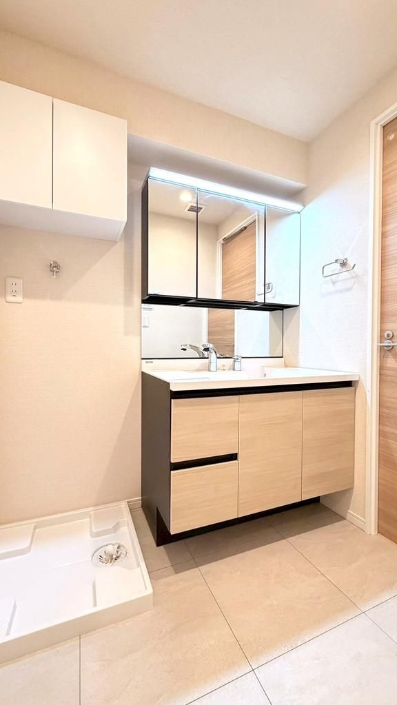 パシフィック馬事公苑前２号棟の独立洗面台