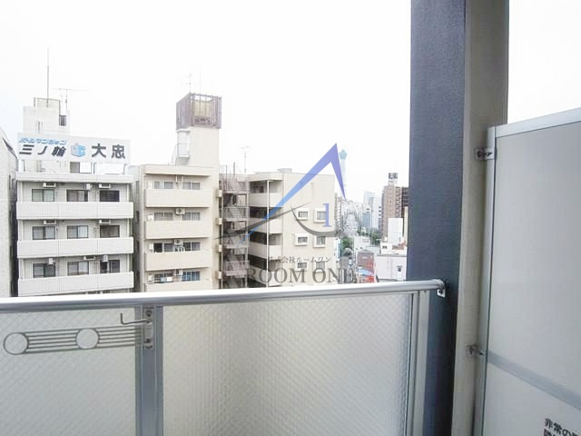 カスタリア三ノ輪のバルコニー|バルコニーです。