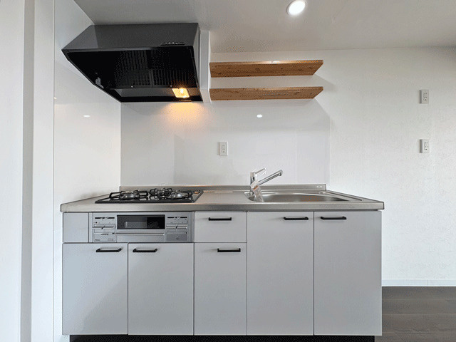 向陽台サニーハイツのキッチン