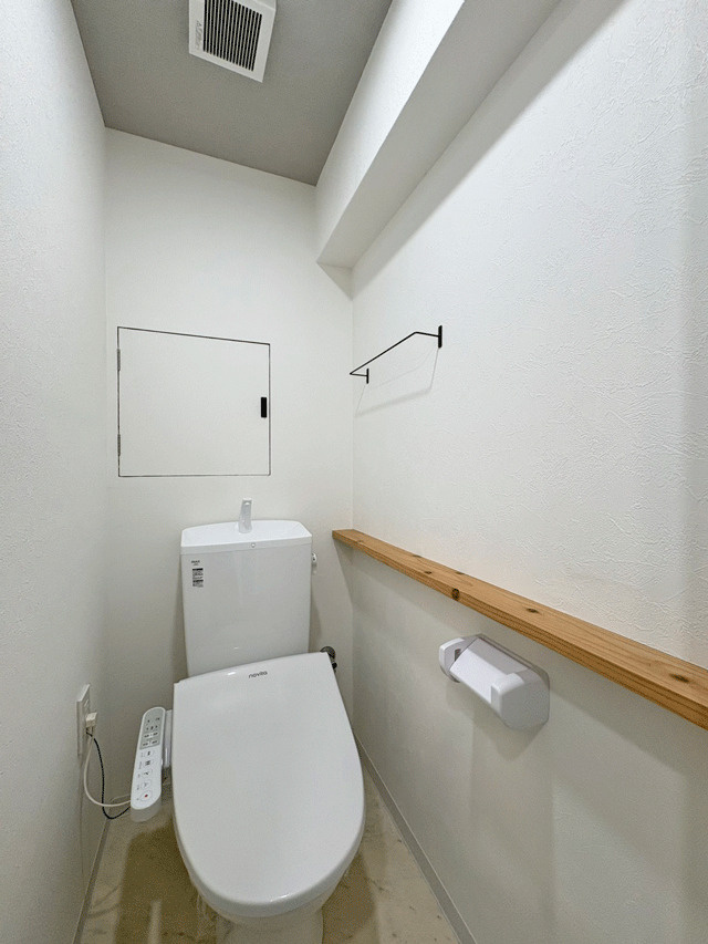 向陽台サニーハイツのトイレ