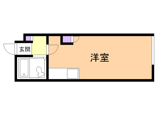ハイツラポートＤの間取り