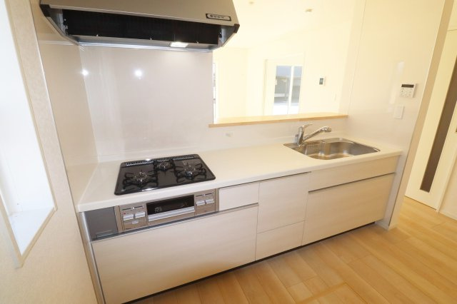 矢吹町東郷第3　　　1号棟　　　善郷小学校、矢吹中学区のキッチン