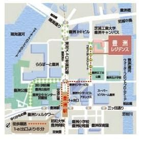 【地図】 | エスティメゾン豊洲レジデンスD棟
