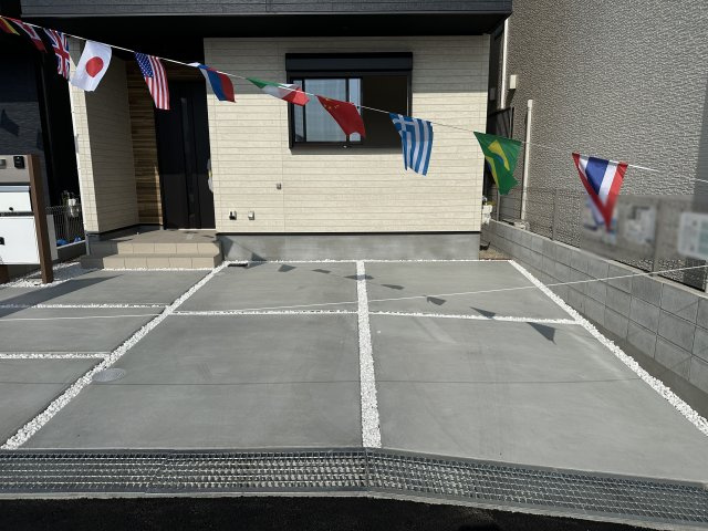 明石市朝霧南町３丁目新築戸建３号地の駐車場