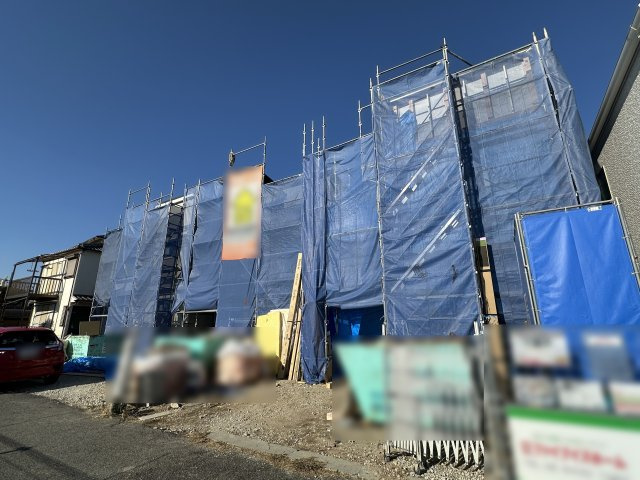 明石市朝霧南町３丁目新築戸建３号地の前面道路含む現地写真