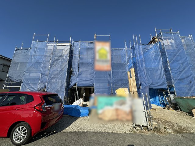 明石市朝霧南町３丁目新築戸建３号地の前面道路含む現地写真