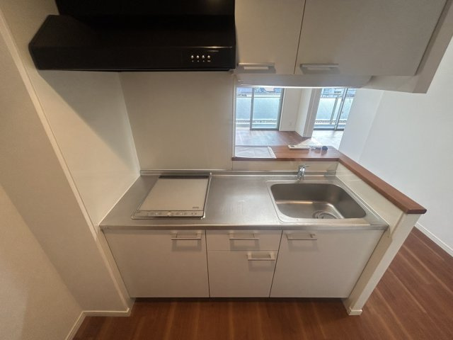 レガーロ旭町のキッチン|IH２口タイプです☆