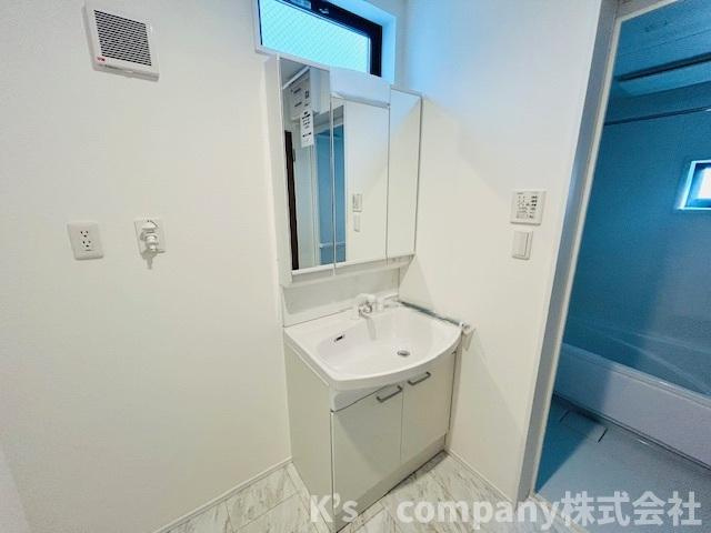 茅ヶ崎市松が丘2丁目　新築戸建　1号棟の浴室|同施工例