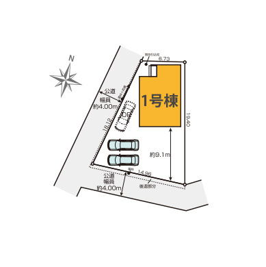 さいたま市西区西大宮　3期　新築一戸建て　KEIAI GRACE　01の区画図|1号棟