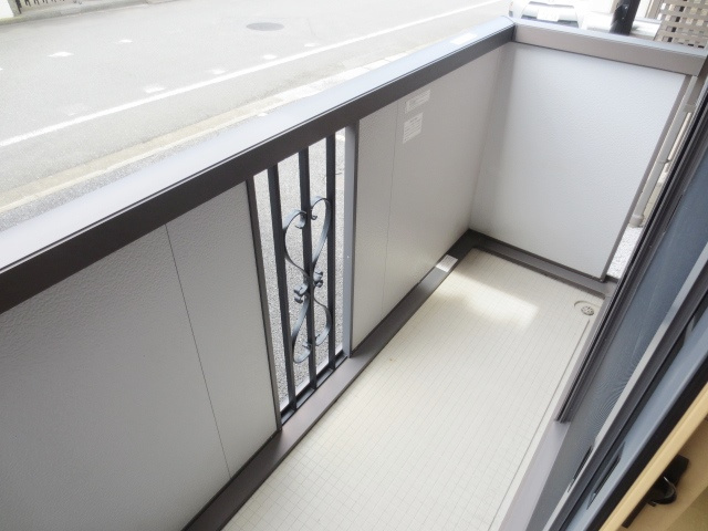 ベルコートⅡのバルコニー