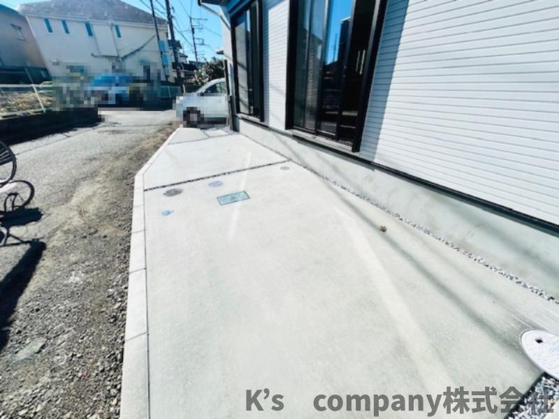 茅ヶ崎市松が丘2丁目　新築戸建　2号棟の防犯設備|同施工例