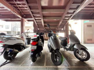 【駐車場】 | ニューハイツ大森 | バイク置き場