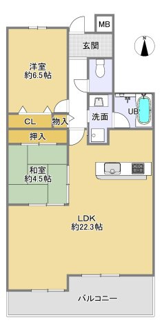 【間取り】の画像