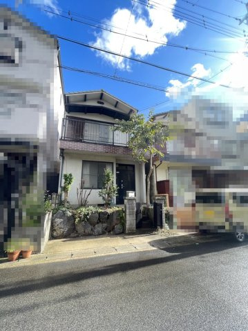 ◆建築条件無し売土地◆各沿線「六地蔵」駅徒歩圏内◆スーパー徒歩３分◆伏見区桃山町山ノ下の前面道路含む現地写真|現地(上物付き)