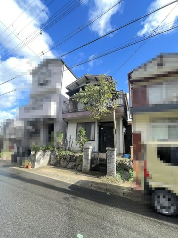 ◆建築条件無し売土地◆各沿線「六地蔵」駅徒歩圏内◆スーパー徒歩３分◆伏見区桃山町山ノ下の前面道路含む現地写真|現地(上物付き)