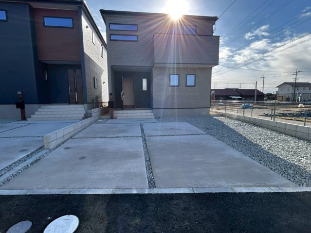 リーブルガーデン　一宮市千秋町加納馬場第7　全4区画分譲の前面道路含む現地写真|■前面道路　■ヤマダ不動産　株式会社リライフ　
■夢のマイホーム購入をフルサポートします！