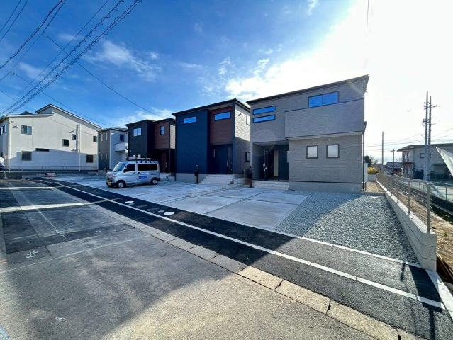 リーブルガーデン　一宮市千秋町加納馬場第7　全4区画分譲の外観|「現地（2025年12月15」日）撮影」　
■外観写真　
■ヤマダ不動産　株式会社リライフ　