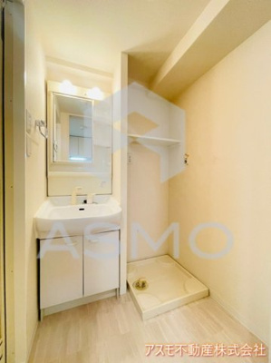 【洗面所】 | メゾン夕陽ヶ丘 | 同マンション別部屋、参考写真