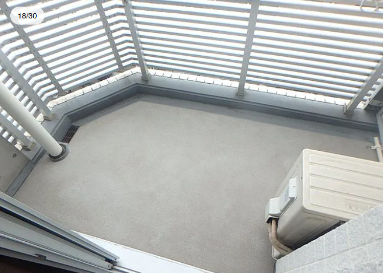 CITY SPIRE 森下のバルコニー