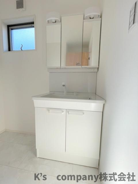 茅ヶ崎市松が丘2丁目　新築戸建　3号棟の浴室|同施工例