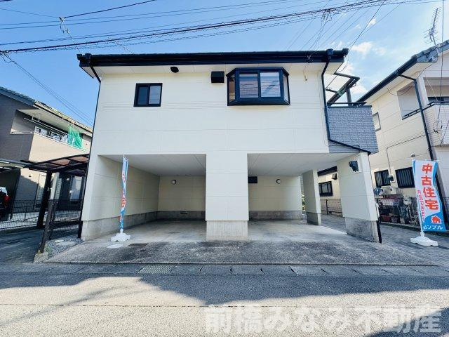 【中古戸建】前橋市箱田町　４LDKの外観|インナーガレージのある家♪