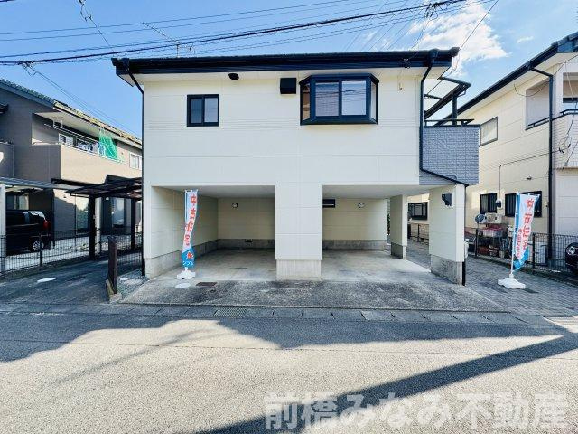 【中古戸建】前橋市箱田町　４LDKの外観|インナーガレージのある家♪