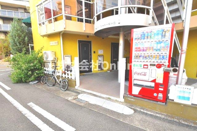八尾市桜ヶ丘３丁目の賃貸マンションのエントランス