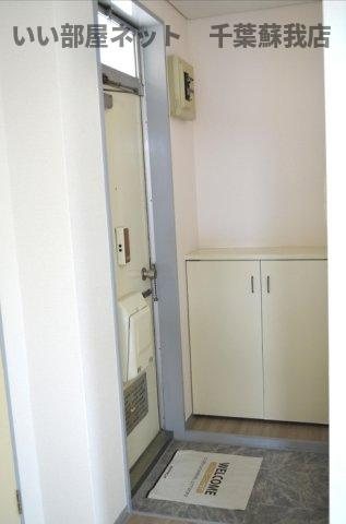 スカイハイツ池田　Aの玄関|ゆったりとした玄関です