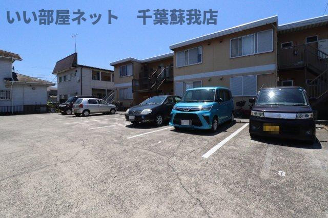 スカイハイツ池田　Aの駐車場|カースペースがあります