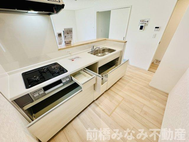 前橋市茂木町第５　１号棟(全２棟)　クレイドルガーデン　新築建売分譲の独立洗面台|独立洗面台あり、毎朝おしゃれに忙しい女性の方におすすめです