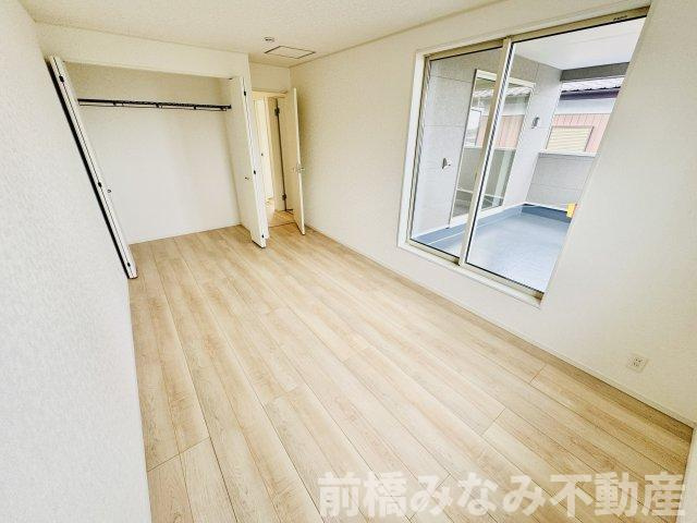 前橋市茂木町第５　１号棟(全２棟)　クレイドルガーデン　新築建売分譲の洋室|コンパクトで使いやすい洋室です