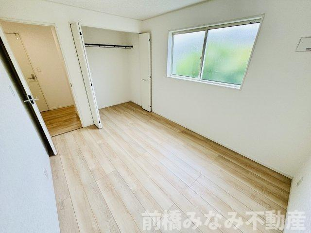 前橋市茂木町第５　１号棟(全２棟)　クレイドルガーデン　新築建売分譲のバルコニー|バルコニー付きです