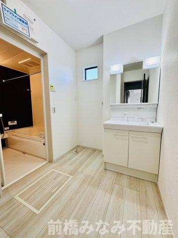 高崎市飯塚町1期　限定1棟　アーバンスタイル　新築建売の独立洗面台|独立洗面化粧台が付いています