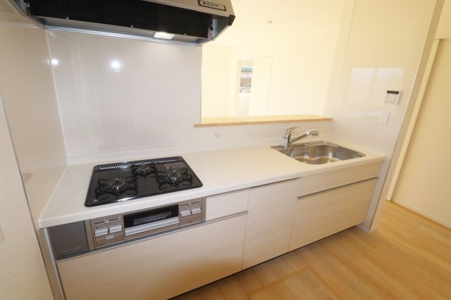 矢吹町東郷第3　　　2号棟　　　善郷小学校、矢吹中学区のキッチン