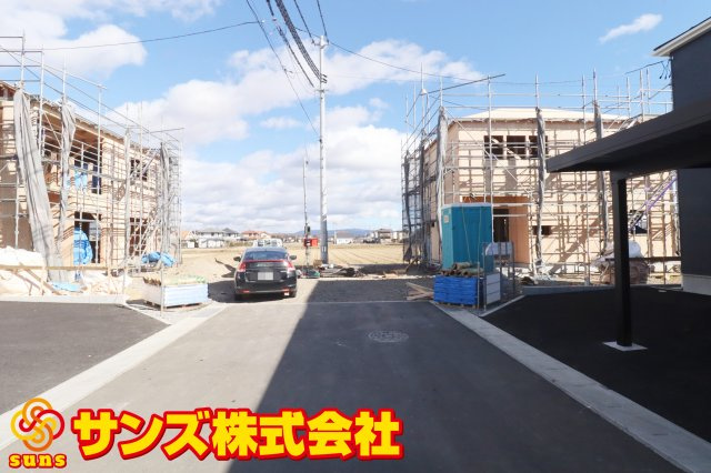 矢吹町東郷第3　　　2号棟　　　善郷小学校、矢吹中学区の居間・リビング|※同社施工例