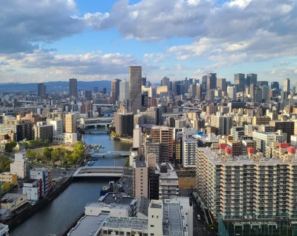 ヴィークタワー南堀江の展望