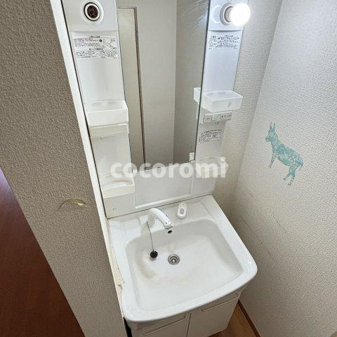 高柳7丁目車庫付き貸家の洗面所