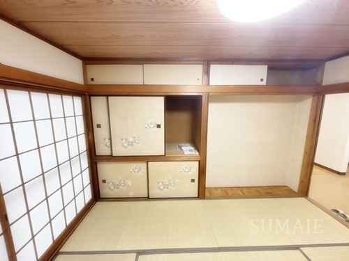 春山邸の和室|和室があると落ち着いた雰囲気になりますね