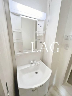 【洗面所】 | メルディア松戸 | 独立洗面台です。