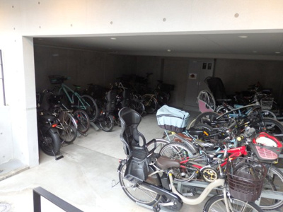 【駐輪場】 | デュフレ渋谷本町