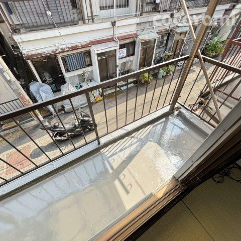 田口1丁目リノベテラスのバルコニー