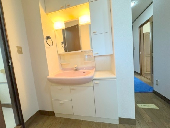 ロイヤルコーポの洗面所|洗面脱衣所　独立洗面台