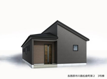 各務原市川島松倉町新築建売全3棟！敷地広々153坪！平屋の建売4LDK！日当たりの良い18帖のLDKの画像