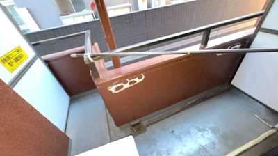 【バルコニー】 | セザール第3鶴見 | 広々としたバルコニーです