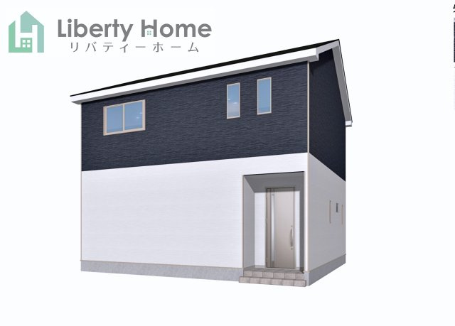 日立市大みか町第2　新築戸建の完成予想図