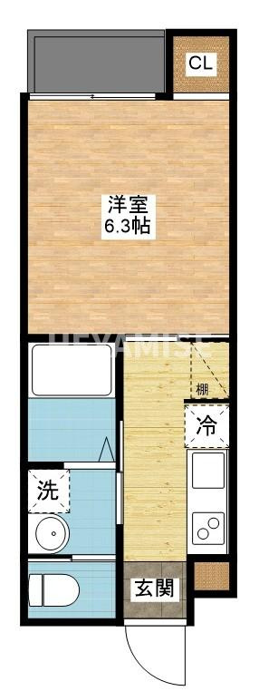 Bamboo Forest UKの間取り